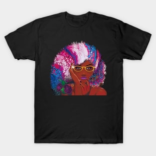 Galaxy Girl Rose T-Shirt